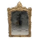 BEAUTIFUL GILTWOOD MIRROR NORTHERN ITALY 19th CENTURY