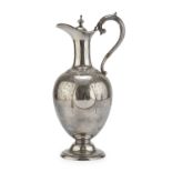 SILVER-PLATED PITCHER PUNCH LONDON 1880/1895