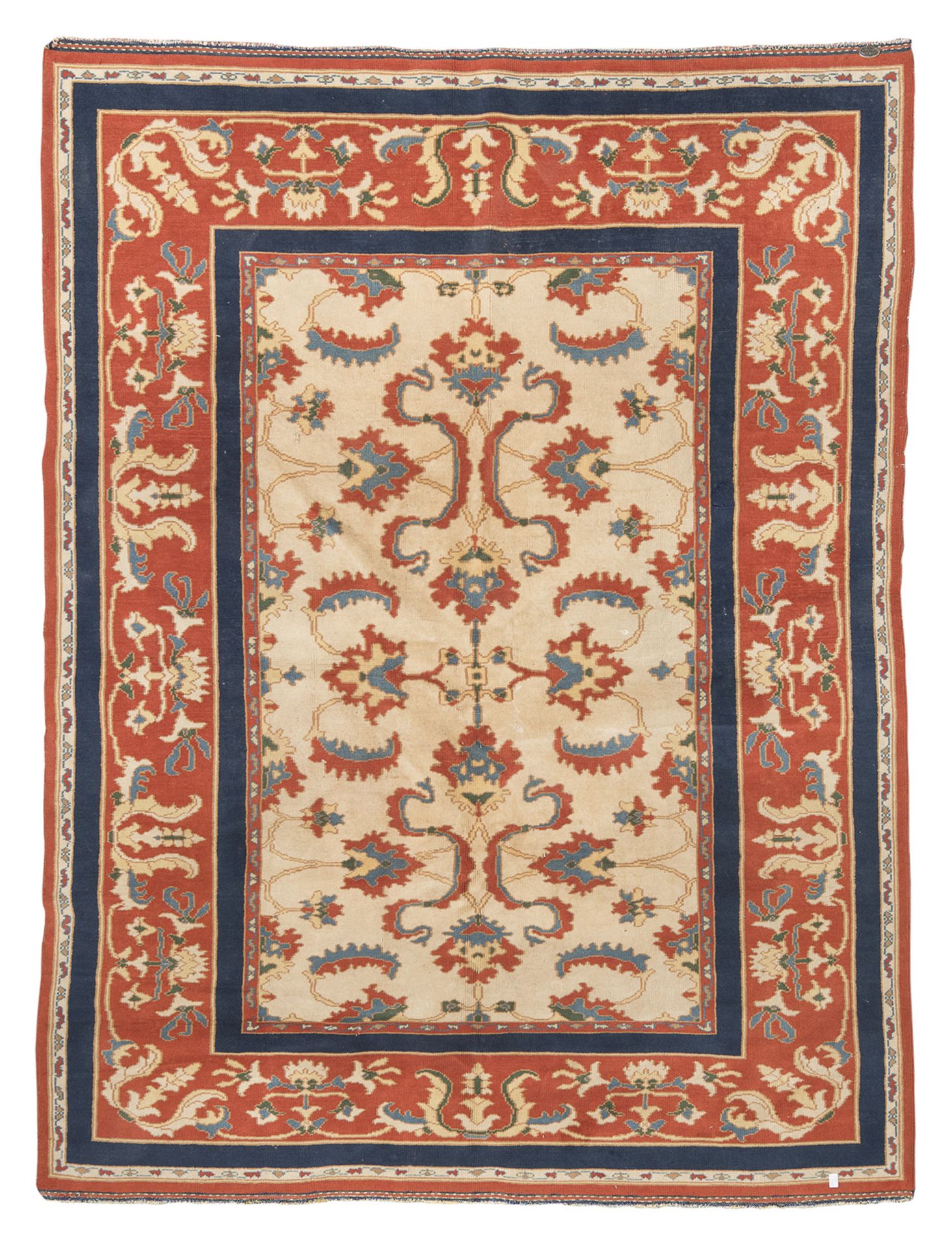 RARE AFGHAN KOKNAR CARPET FIRST HALF OF THE 20TH CENTURY