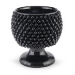 LARGE VASE IN BLACK CERAMIC