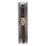 SWATCH CHRONO GOLDFINGER WATCH