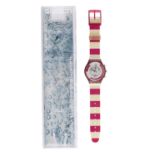 SWATCH CHRONO NAVY BERRY