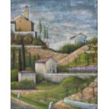 PAINTING OF THE CHIANTI LANDSCAPE