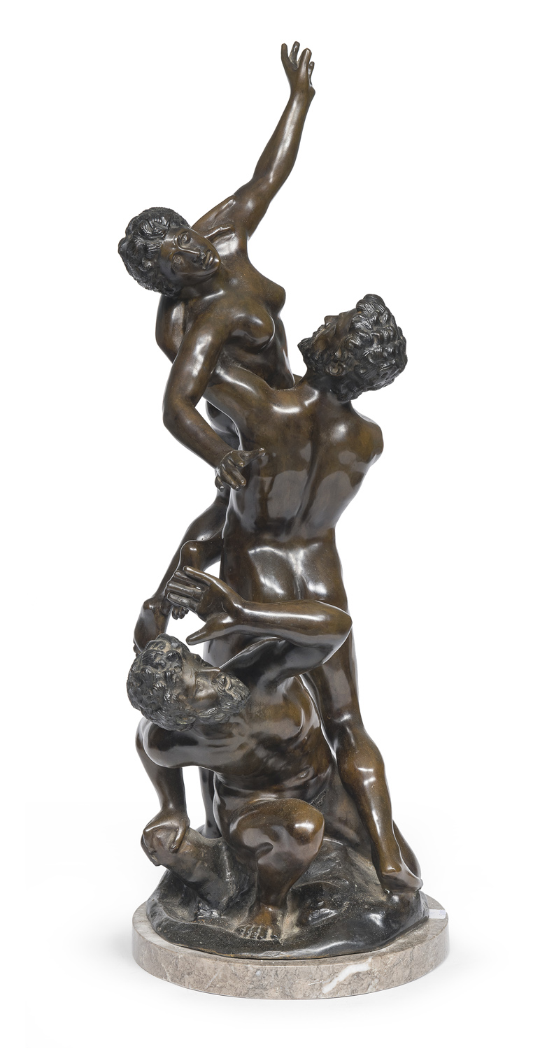 BRONZE SCULPTURE OF PROSERPINA AFTER A CLASSIC MODEL EARLY 20TH CENTURY