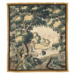 SMALL TAPESTRY DEPICTING A WOODLAND BRUSSELS LATE 17TH CENTURY
