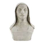 TERRACOTTA BUST OF A NUN LATE 18TH CENTURY