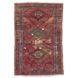 HAMADAN RUG EARLY 20TH CENTURY