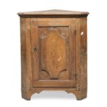 CORNER CABINET IN WALNUT PROBABLY VENETO 18TH CENTURY