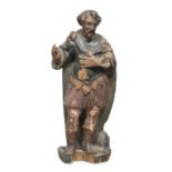 SCULPTURE OF SAINT CHRISTOPHER VENETO 17TH CENTURY