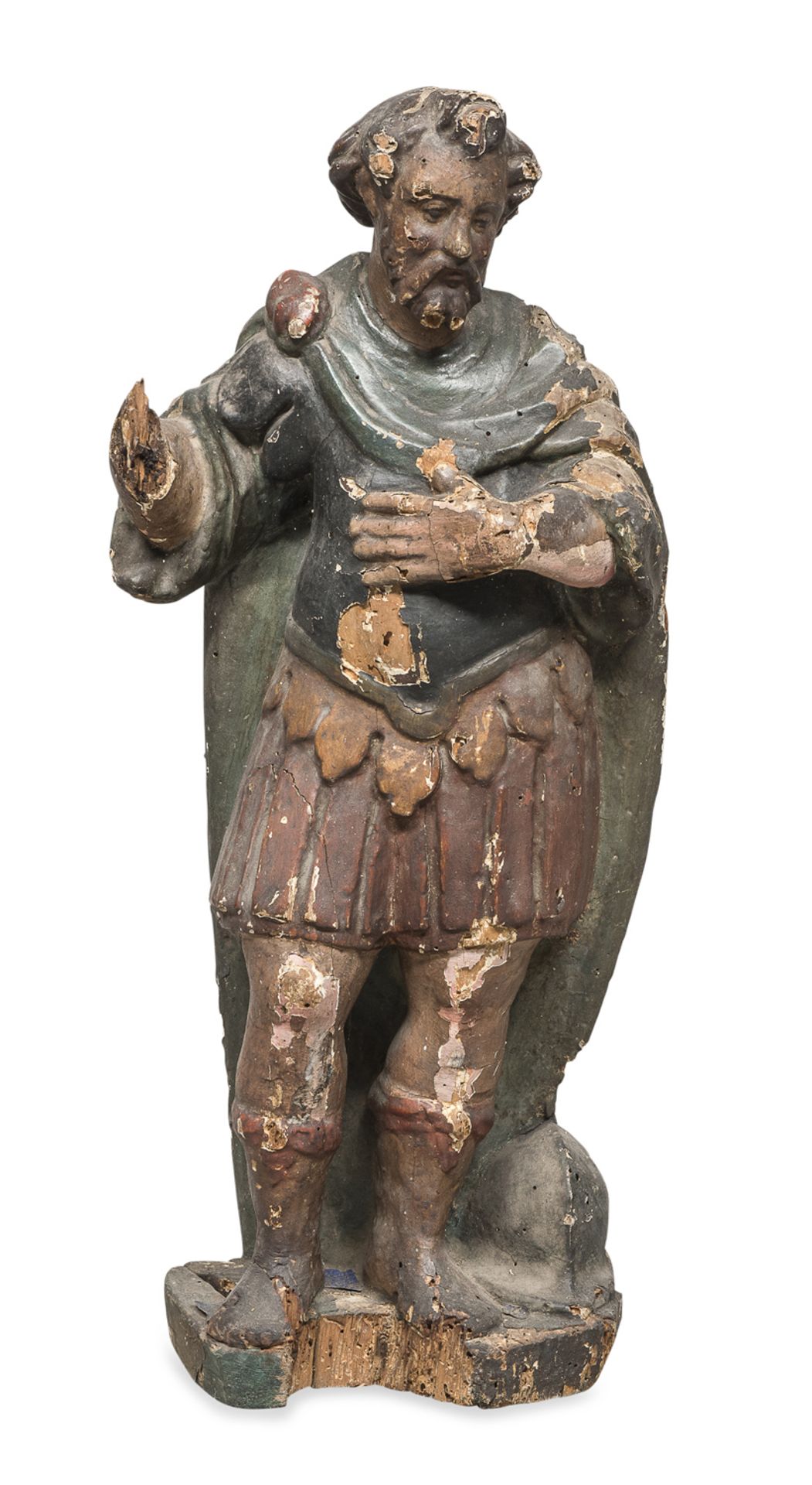 SCULPTURE OF SAINT CHRISTOPHER VENETO 17TH CENTURY