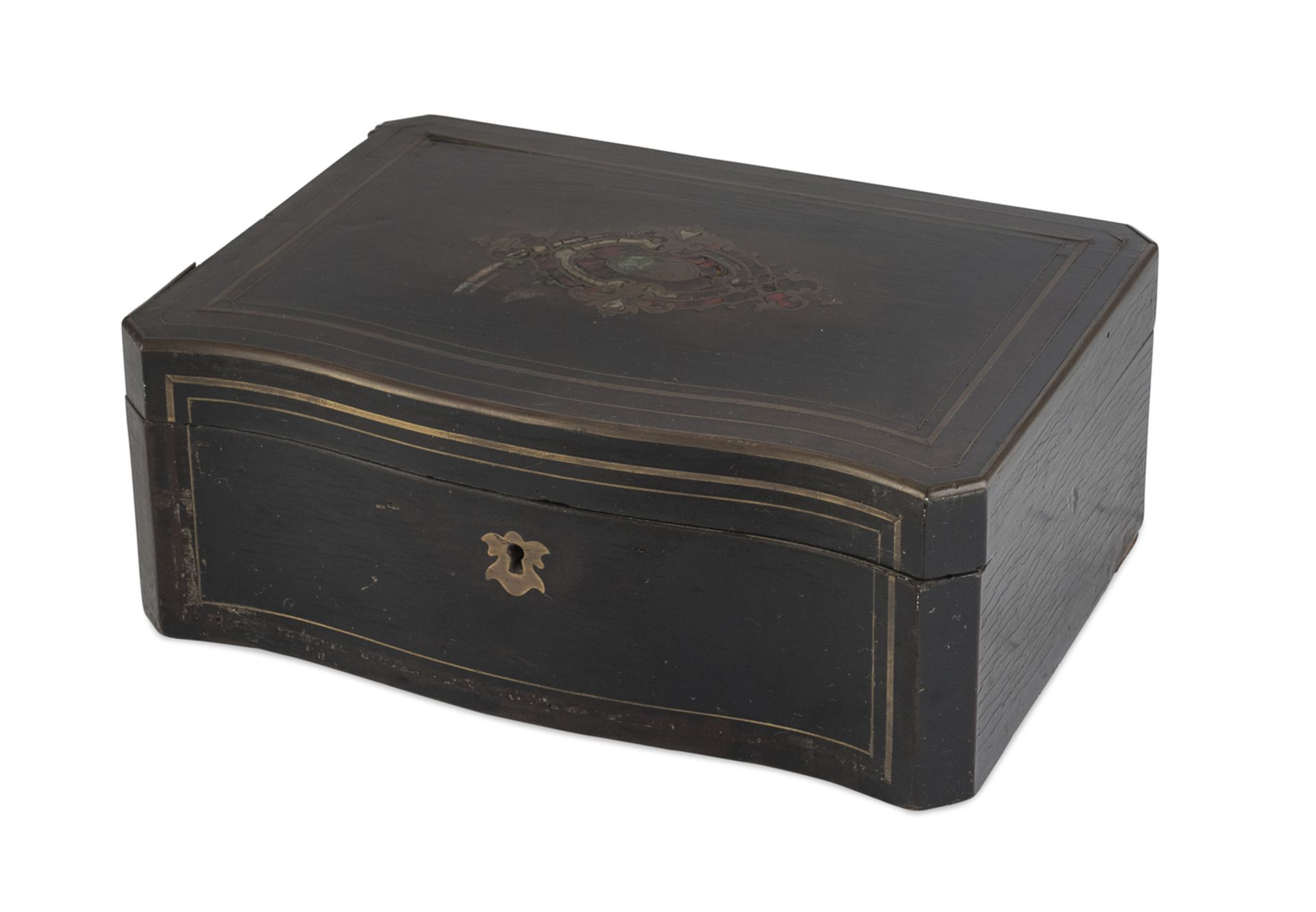 EBONY BOX NAPOLEON III PERIOD