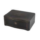 EBONY BOX NAPOLEON III PERIOD