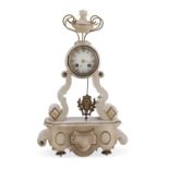 ONYX TABLE CLOCK LATE 19TH CENTURY