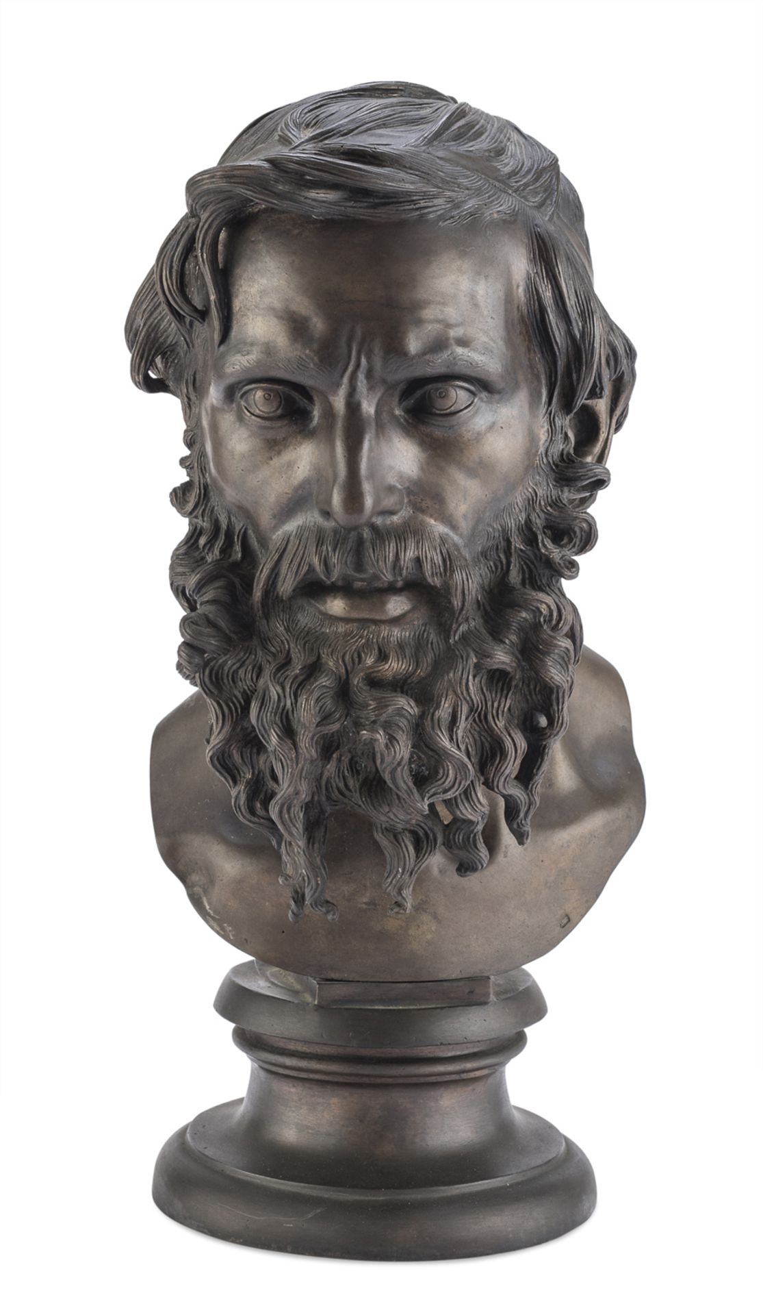 BRONZE BUST BY FOLLOWER OF VINCENZO GEMITO