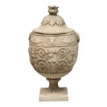 REPRODUCTION IN CERAMICS OF A CLASSICAL URN 20TH CENTURY