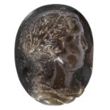 GLIPTIC HARD STONE CAMEO 17TH CENTURY