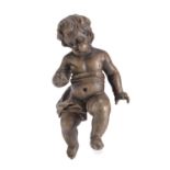 WOODEN PUTTO SCULPTURE LATE 17TH CENTURY
