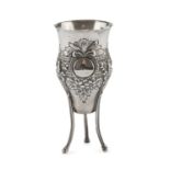 MIGNON SILVER VASE LONDON 1903