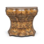 OLIVE ROOT COMMODE IN VENETIAN STYLE LATE 19TH CENTURY