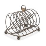 SILVER TOAST RACK LONDON 1810