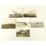 WWI SEAPLANE PHOTOGRAPHS.