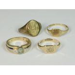 SIGNET RINGS ETC.