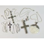 SILVER CROSSES ETC.