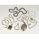 SILVER LOCKET ETC.