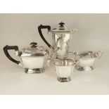 ART DECO TEA SERVICE.