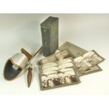 STEREOSCOPE CARDS & VIEWER.