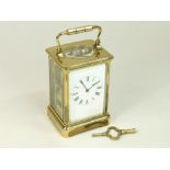 JACOT CARRIAGE CLOCK.
