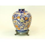 IMARI VASE.