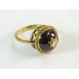 GARNET RING.