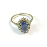 SAPPHIRE RING.