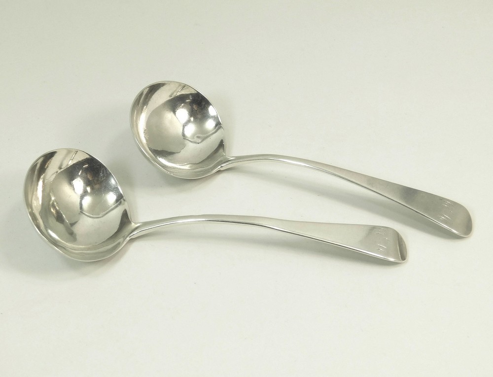 SILVER LADLES.