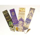 SILK BOOKMARKS.