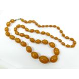 AMBER BEADS.