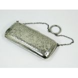 SILVER PURSE.