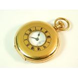 GOLD POCKET WATCH.