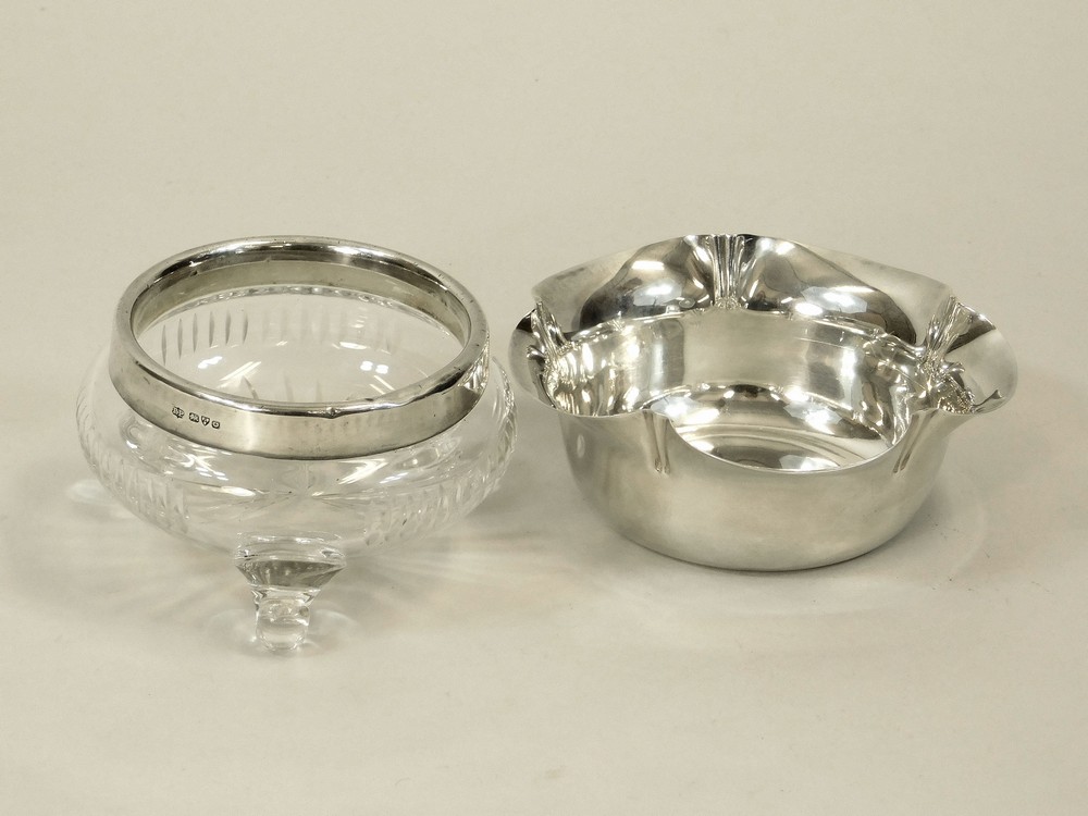 SILVER BOWL ETC.