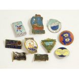 BUTLINS ETC. BADGES.