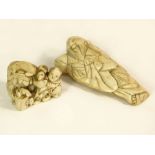 IVORY NETSUKE.