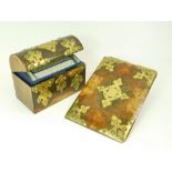 STATIONERY BOX & BLOTTER.