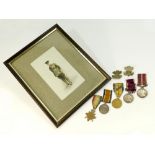 AMENDMENT ; WWI LEINSTER REGIMENT MEDALS, BADGES ETC.