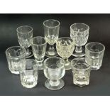 DRINKING GLASSES.