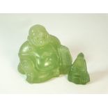 NEPHRITE BUDDHA.