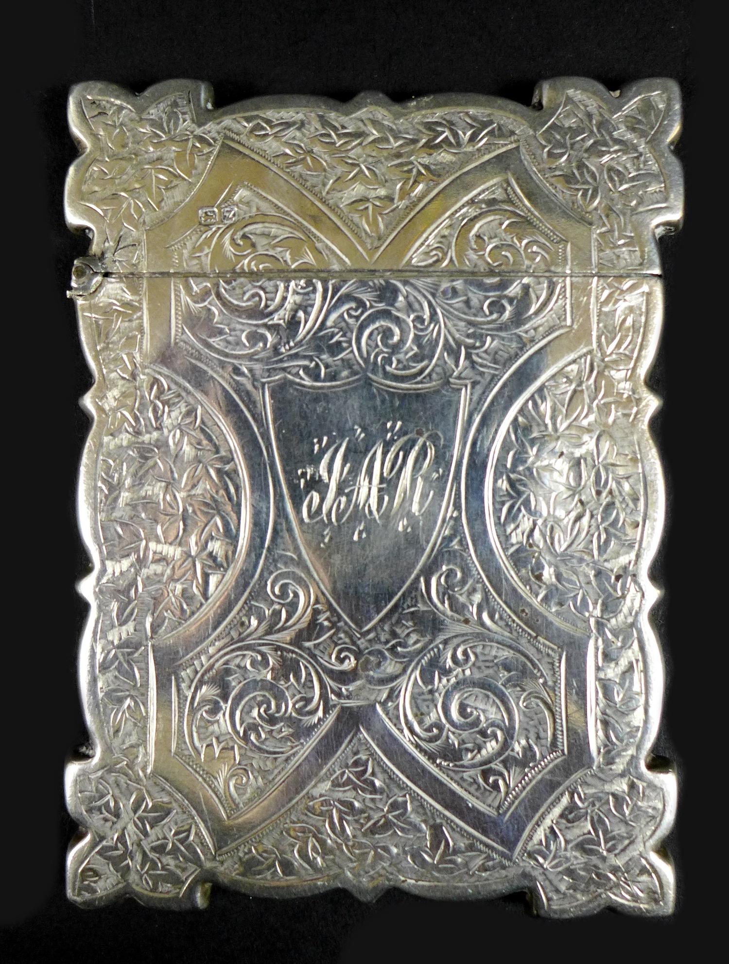 An Edwardian silver cigarette case, with parcel gilt interior, a blank cartouche, Birmingham 1905, - Image 2 of 10