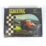 A vintage Scalextric racing set GP1 and accessories, Grand Prix Series, circa 1963, in original