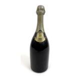 A bottle of Moet & Chandon 1943 Coronation Cuvee vintage champagne, released in 1953 for Elizabeth