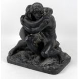 A Danish terracotta sculpture, Hans Gyde-Petersen (Danish, 1862-1943) for P. Ipsen, Copenhagen, '